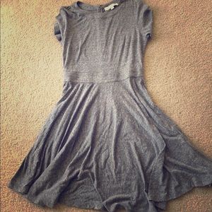 Ann Taylor loft dress size 8p grey color